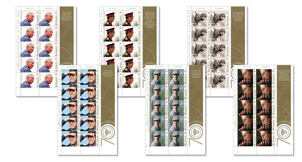 Sheets of 10